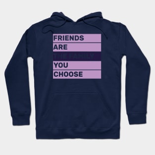 quotes about friends and life design Hoodie